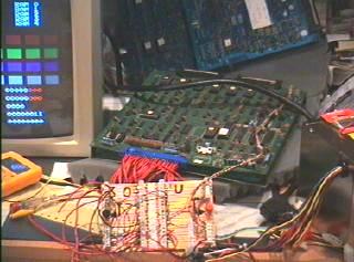 Arcarde Board mit selbstgebasteltem Adapter